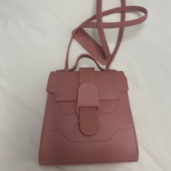 BNWT Senreve Mini Alunna in pebbled mauve - Picture 2 of 8